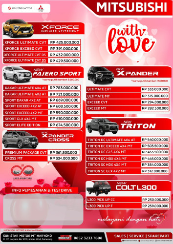 📢 Harga Pricelist Mitsubishi tegal 2025 Terbaru – Cek Penawaran Terbaik! 🚗